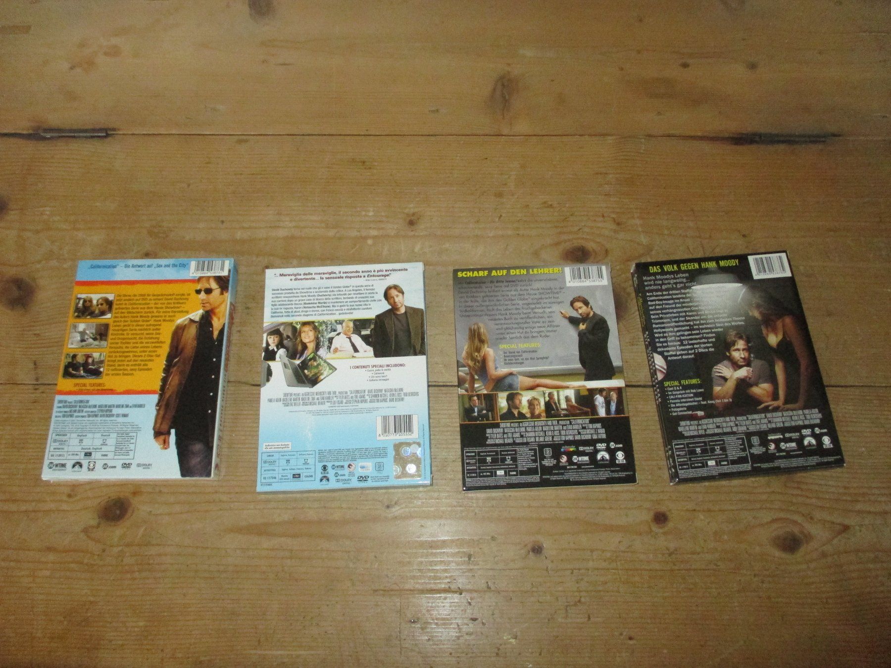 Tutti i DVDs: Californication 1-4 DVD – Usato da Flims - Dorf venduto da Stagediver 1