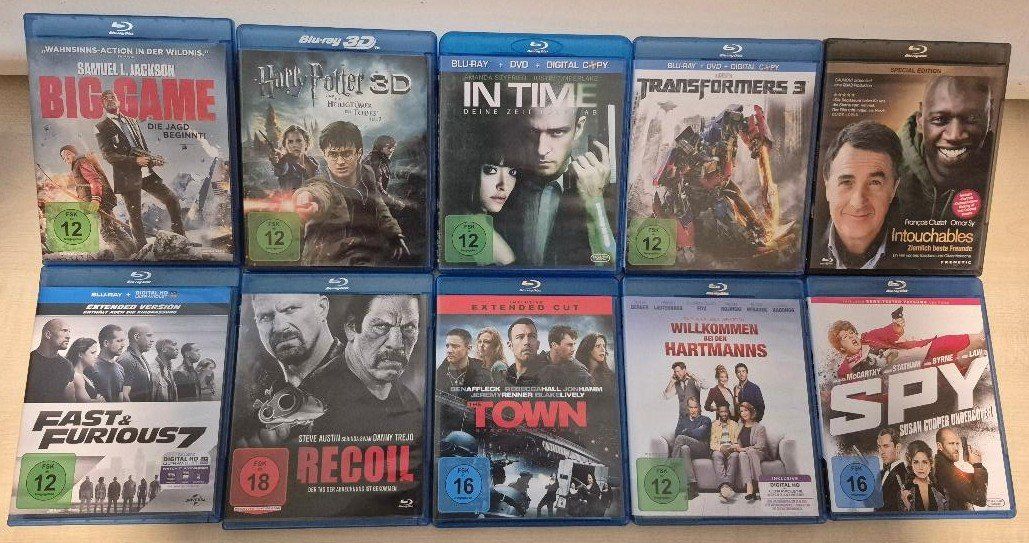Alle DVDs: 20 Bluray + 28 DVD – Gebraucht aus Wettingen von Reviled 1