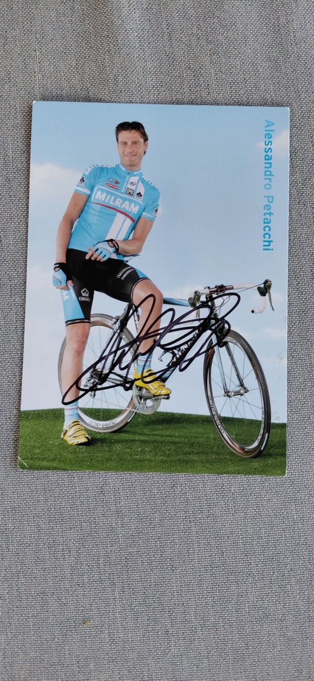Autographes: Autogrammkarte Allesandro Petacchi – D'occasion à Schmerikon par Olympia04