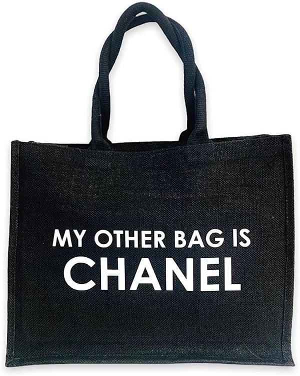 Sommer Tasche  My other bag is Chanel  Schwartz‪‪