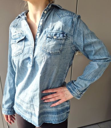 SCOTCH & SODA JEANSHEMD  TUNIKA S 36 TOP ZU DRYKORN ROCK