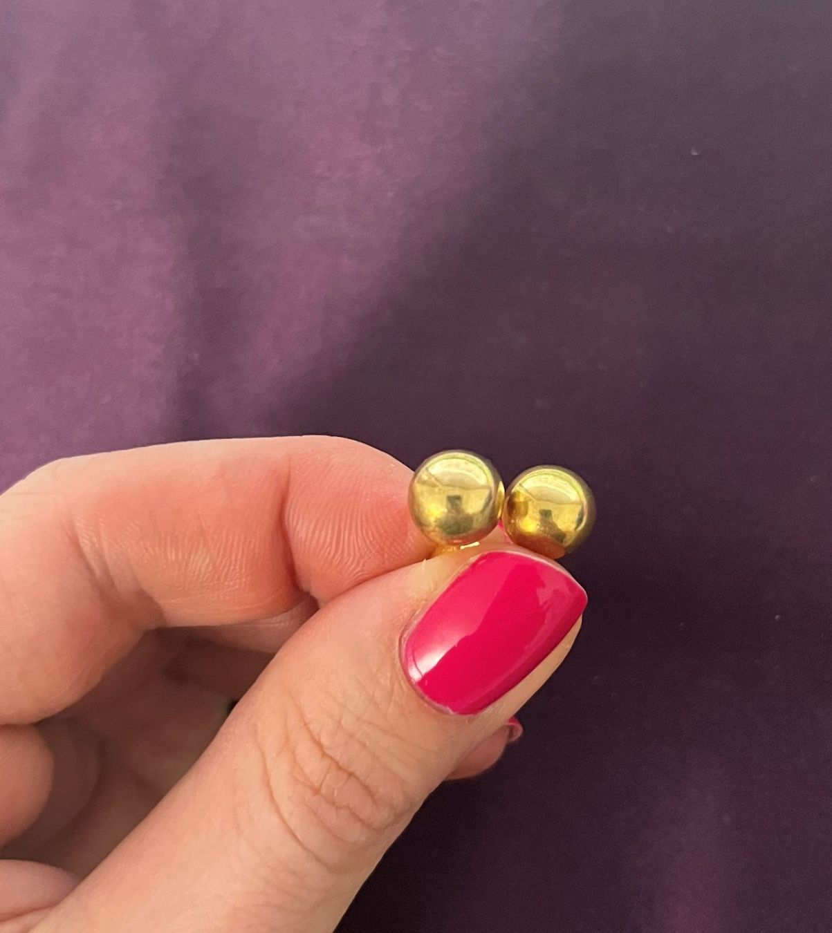 Gioielli per piercing: Ohrstecker, 925 Silber, vergoldet – Usato da Burgdorf venduto da MCSchweizer88 2