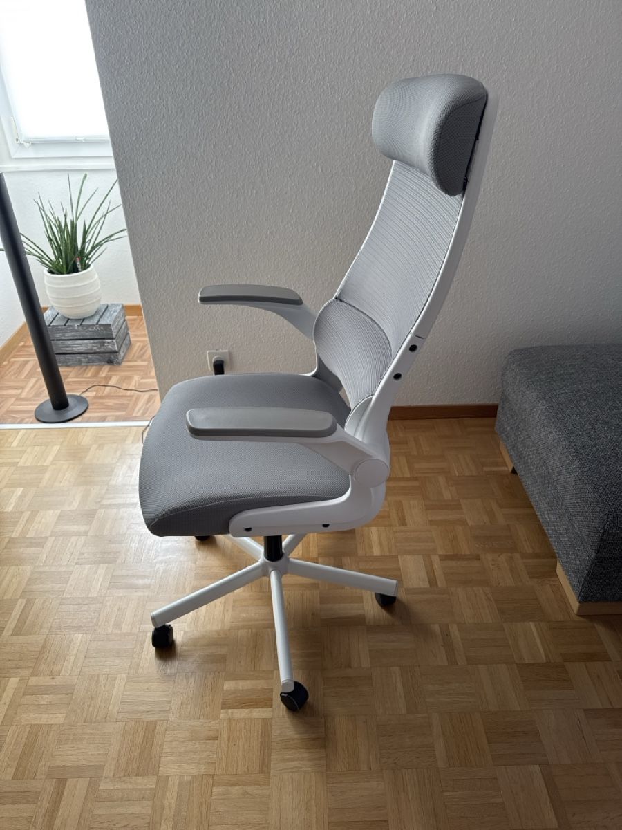 Chaises: Bürostuhl ergonomisch grau  – D'occasion à Wettswil par GP_18 1