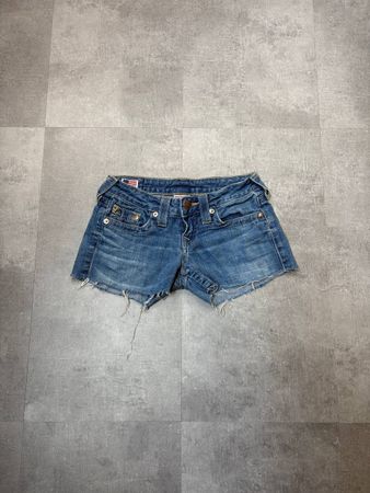 True Religion Vintage Short Jeans – Grösse XS