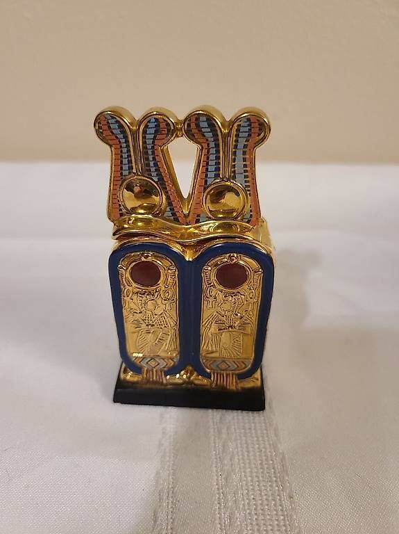 Franklin Mint Statuette: récipient en forme de cartouche – Nuovo (secondo la descrizione) da Genève venduto da ELISABETHF03 1