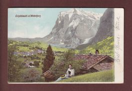 GRINDELWALD - Frau und Wetterhorn - 1902
