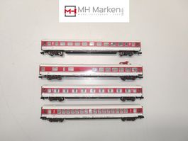 Fleischmann 4-tlg. Personenwagenset der DB Spur N ohne OVP