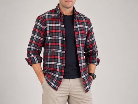 Dsquared2 Flannel Hemd Baumwolle Grösse 50