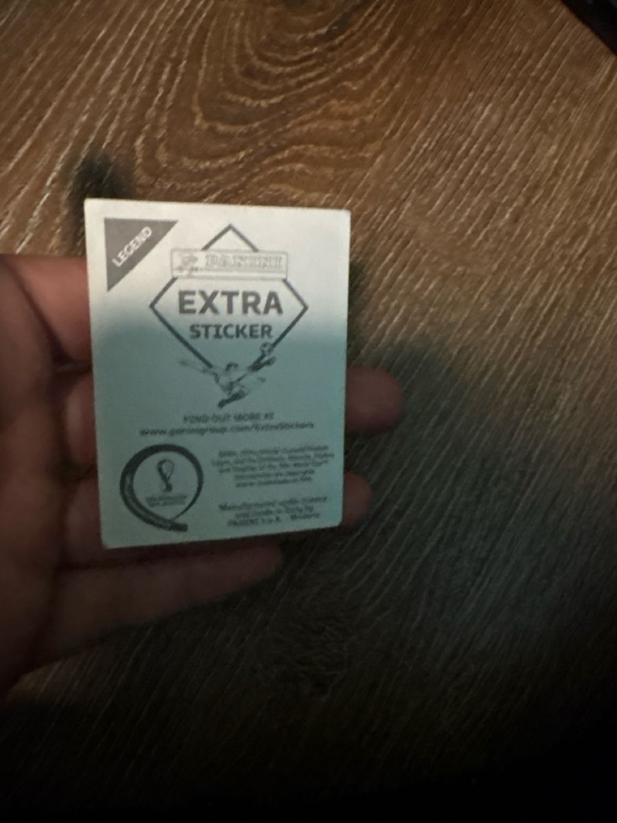 Panini Sammelbilder & Trading cards: Christian Eriksen Panini Extra Sticker  Silber 2022 – Neu (gemäss Beschreibung) aus Baltschieder von tigersword 1