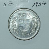 5 Franken 1954