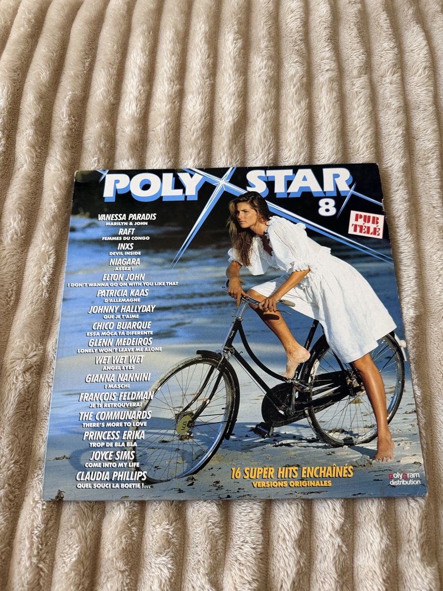 Dischi in vinile: Vinyle Polystar 8 – Compilation hits années 80 – Usato da Bussigny venduto da Serena2009