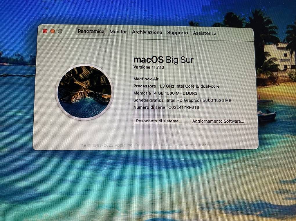 Notebook: MacBook Air 1.3 GHz – Usato da Gravesano venduto da sas_2x5h 3