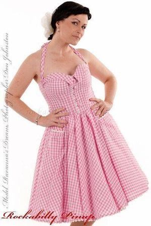 Kleid Karo Muster *NEU* XS S M L