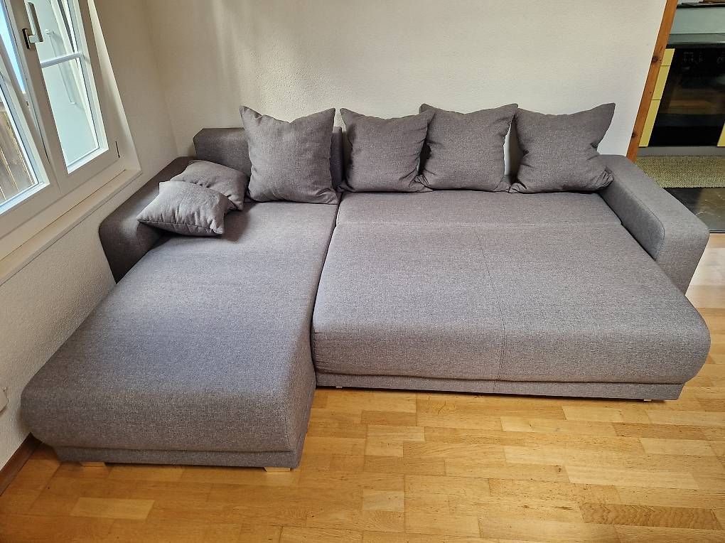 Divani: Schlafsofa / Ecksofa, grau  sehr guter Zustand – Usato da Krattigen venduto da hon_crz2 1
