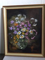 BILD HANDGEMALT, M.WALDEGGER, GOLDRAHMEN