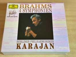 Brahms, Herbert von Karajan – 4 Symphonien - 3 CD