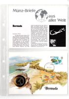 Bermuda_1985_Münzbrief mit Beschreibung