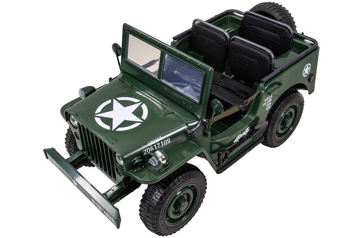 Fahrzeuge für Kinder: Jeep Willys Kinder-Elektroauto, 3 Sitze und 3 Gurte – Neu und originalverpackt aus Cham von G-Money_swiss 3