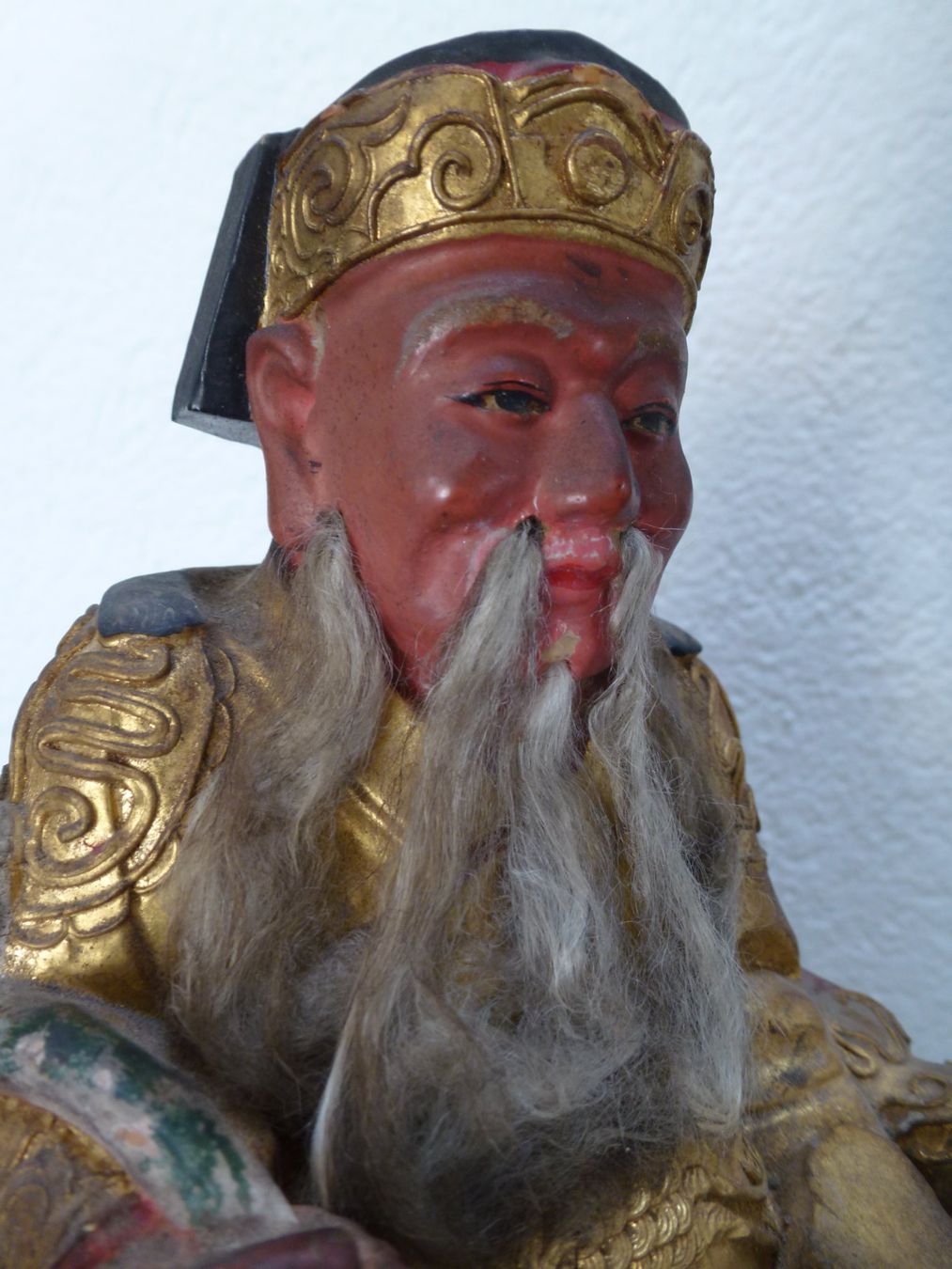 Skulpturen & Statuen: Holzfigur Herrscher Kaiser China Qing – Gebraucht aus Esslingen von eintagammeer 5
