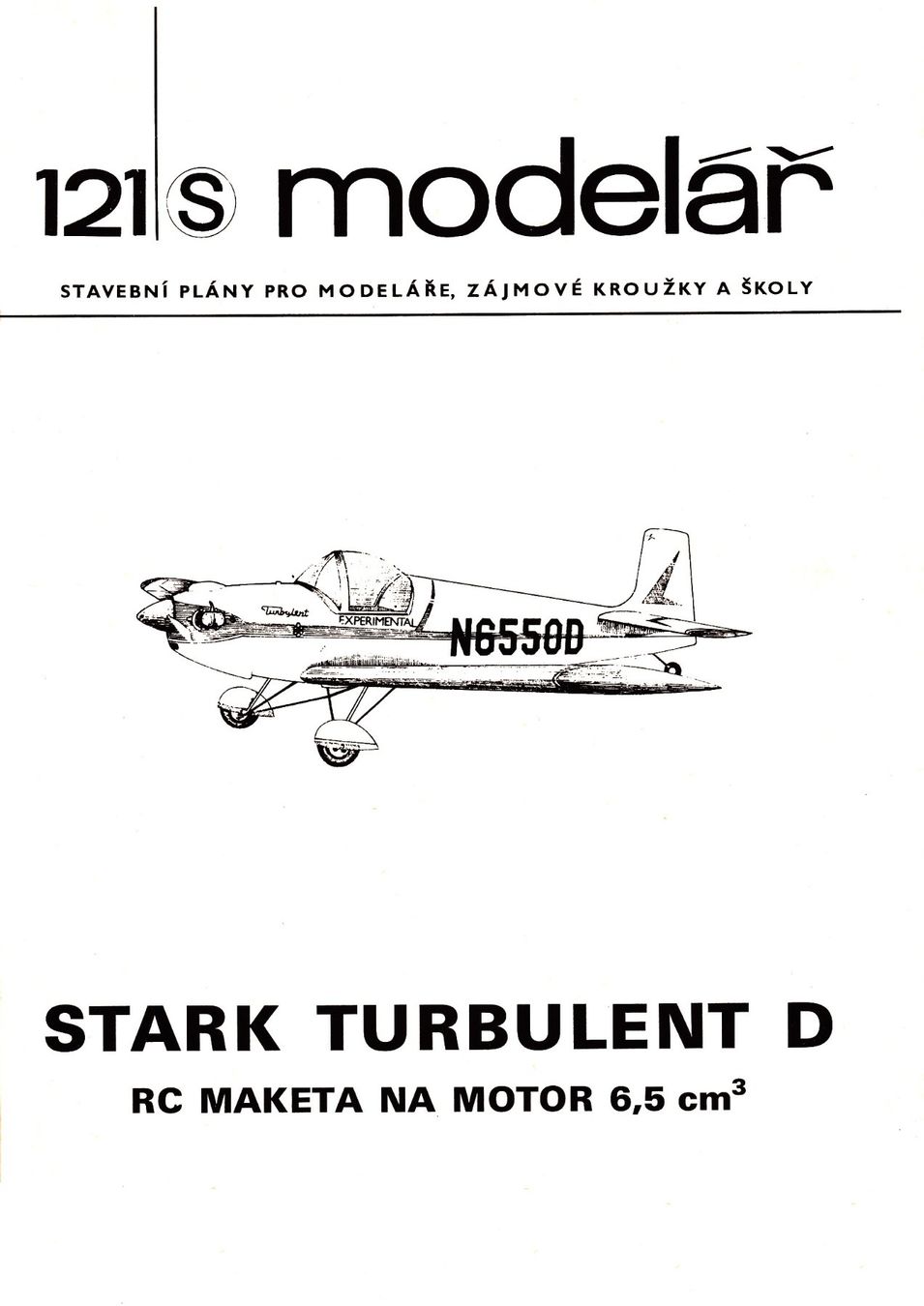 Modellismo RC: Quality Bauplan / Plan RC Scale model "Stark Turbulent" – Nuovo (secondo la descrizione) da Genève venduto da Hucotra
