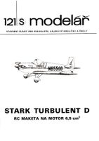 Quality Bauplan / Plan RC Scale model "Stark Turbulent"