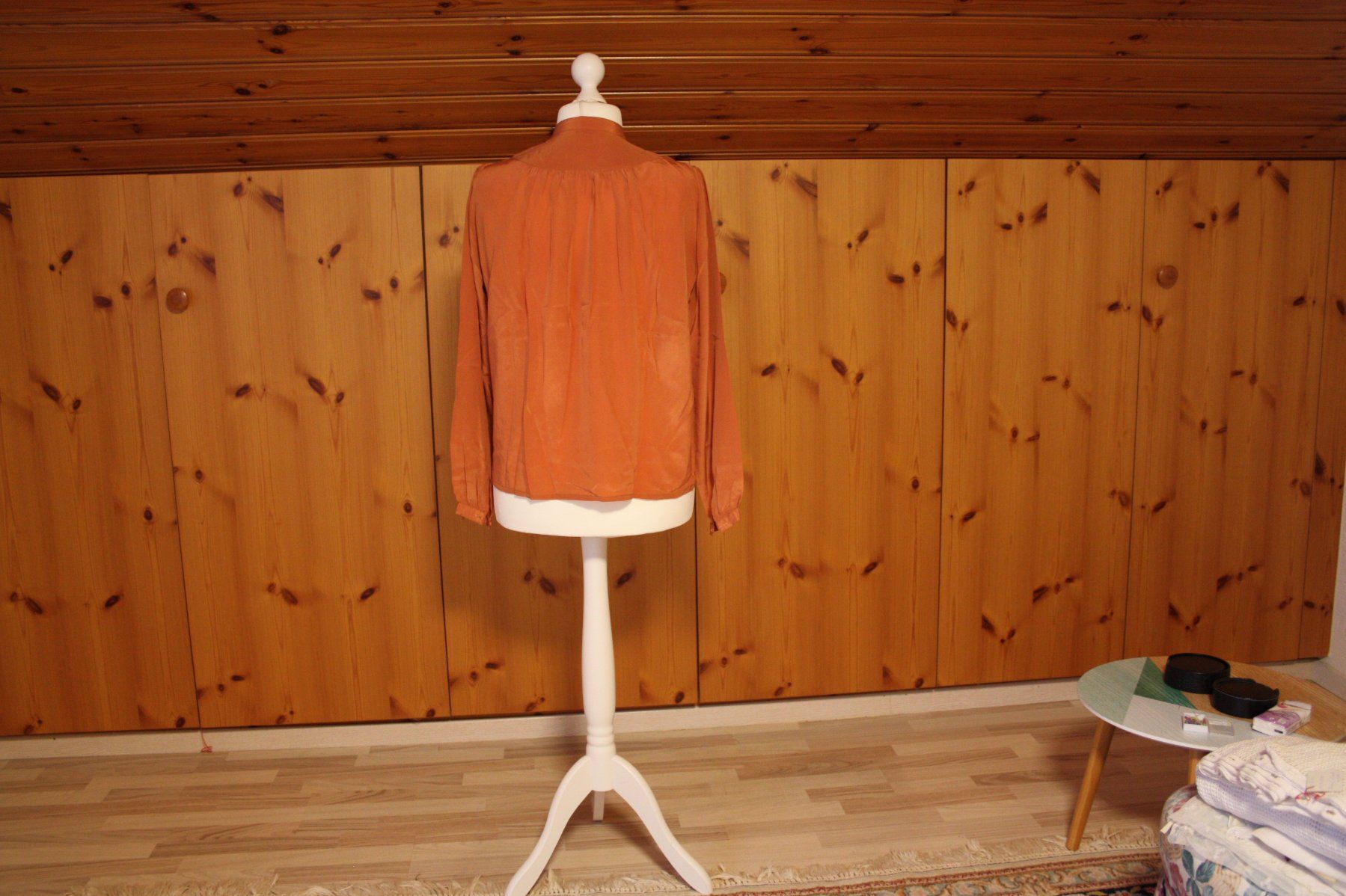 Camicette: Bluse SCALI rostfarben Gr. M – Usato da Flüelen venduto da Diversicum-Vintage 6