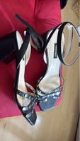 Nine West Sandalen Schwarz Grösse 40 mit Nieten