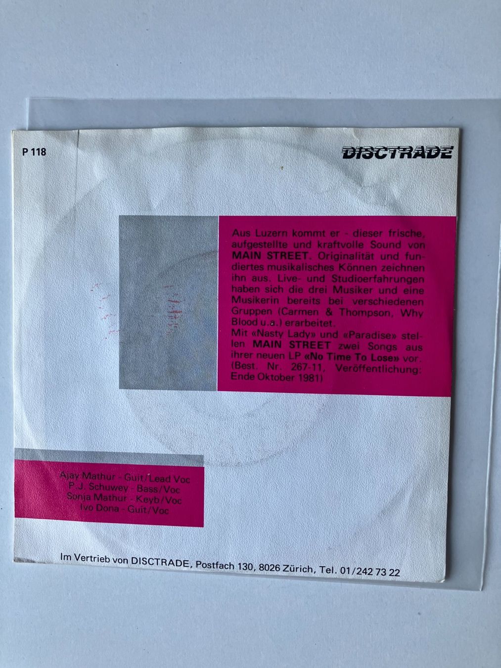Schallplatten: Main Street – Gebraucht aus Aarwangen von Jukebox3 1