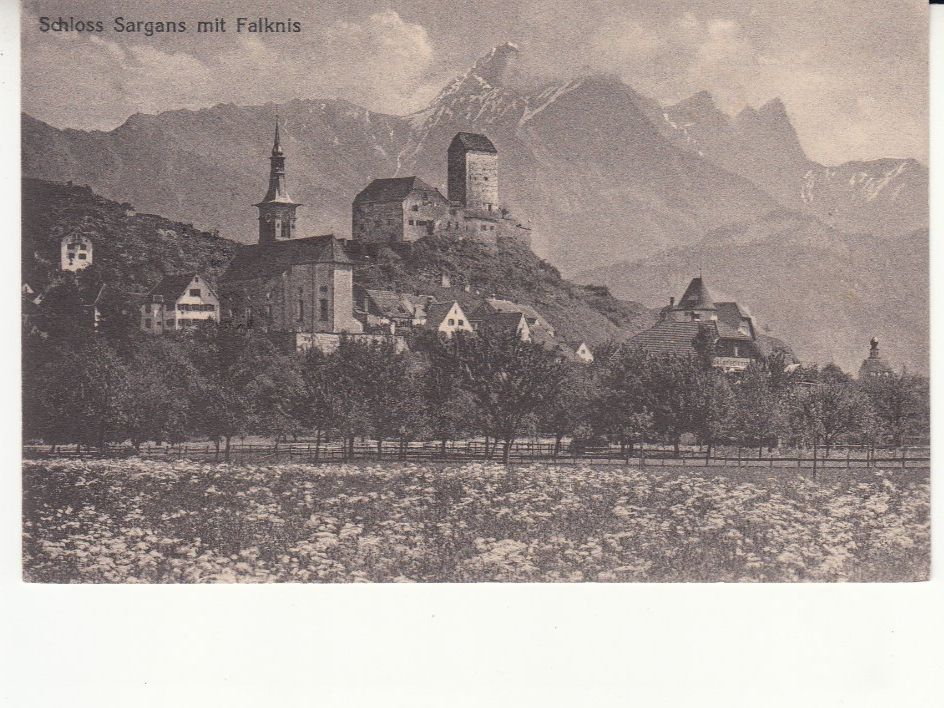 Cartoline postali: Sargans 1927 – Usato da Bürglen TG venduto da StampGraf