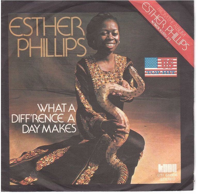 Schallplatten: Esther Phillips  --  What a difference a day makes  Single7 – Gebraucht aus Oberwil (Dägerlen) von asteng