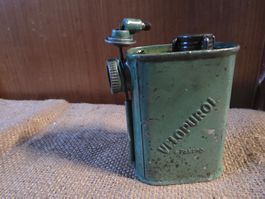 Midcentury Velopurol Öl Dose Flasche