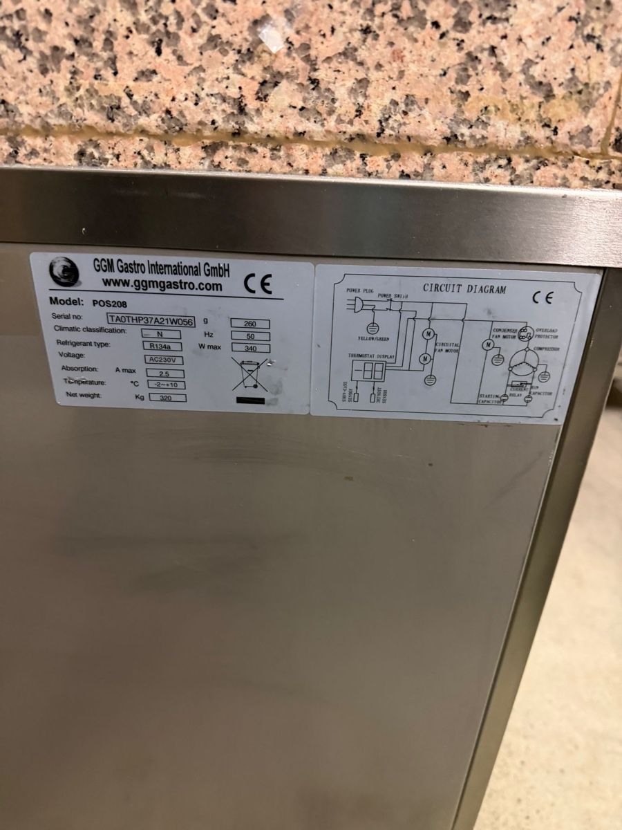 Elettrodomestici da cucina: Pizzakühltisch/ Kühltisch – Usato da Rupperswil venduto da pimi88 5