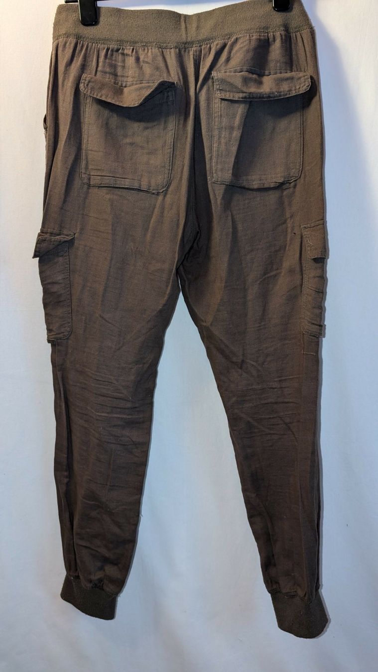 Pantaloni: Cargo Stoff Hose grün khaki Gr. 40 – Usato da Sarmenstorf venduto da taosun 1