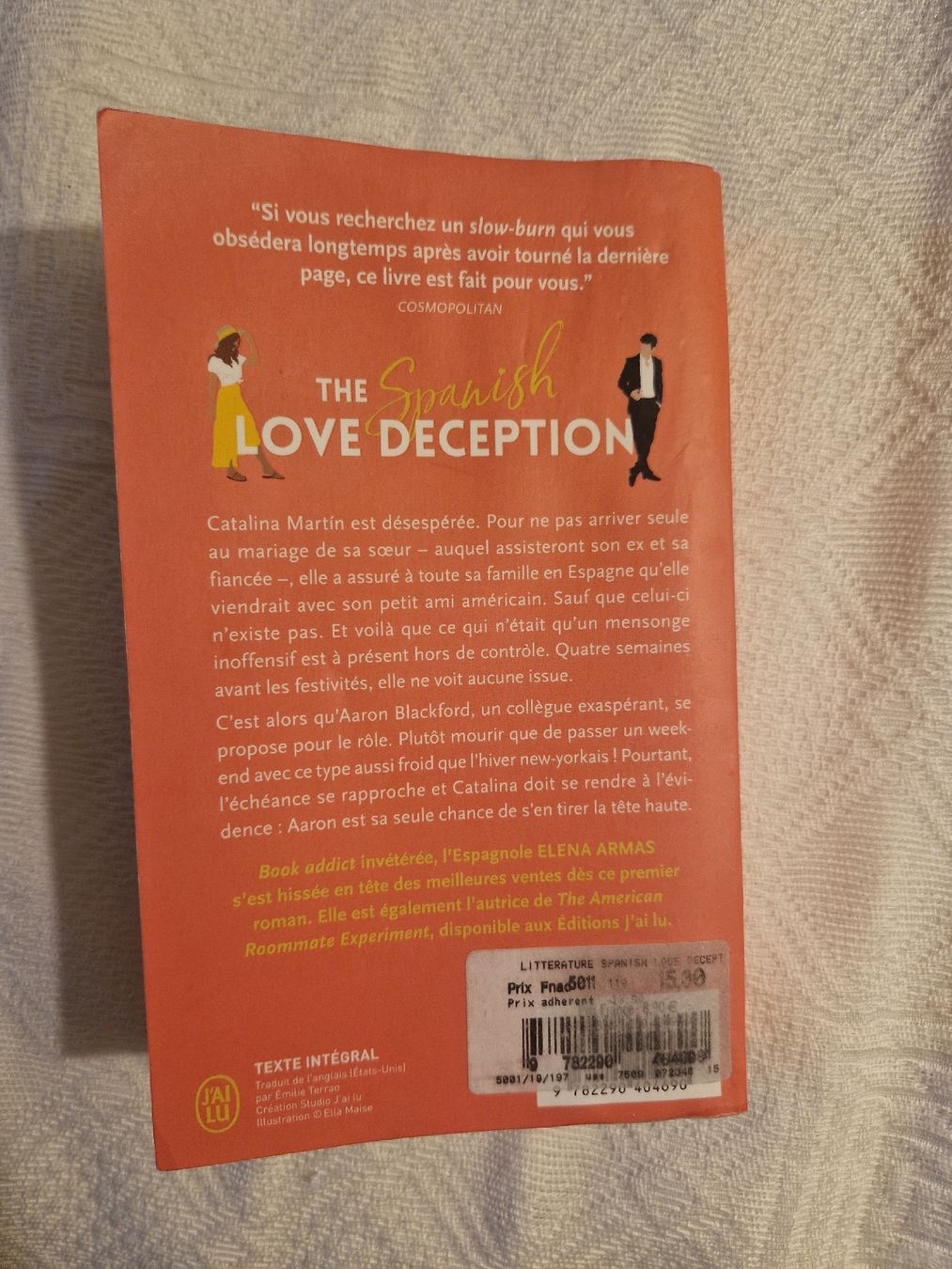 Libri: The Spanish Love Deception - Roman – Usato da Martigny venduto da O96 1