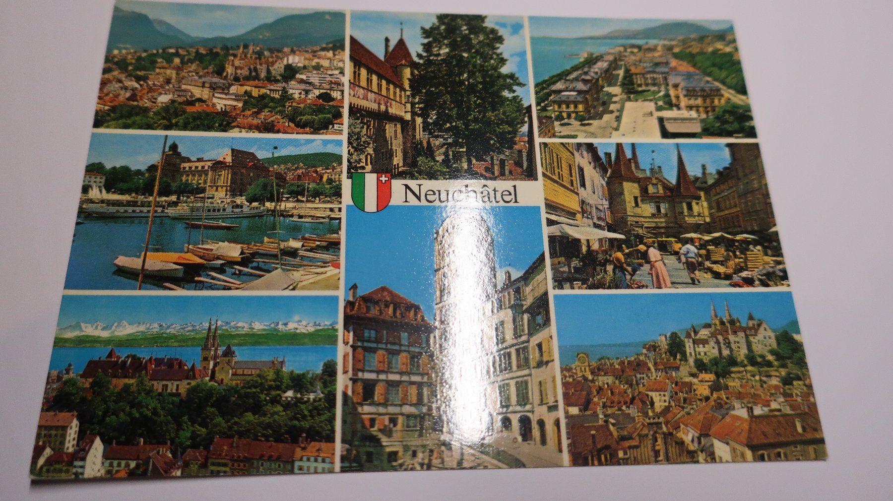 Cartoline postali: Neuchâtel Multivues – Usato da Cormoret venduto da Pascalll2001 1