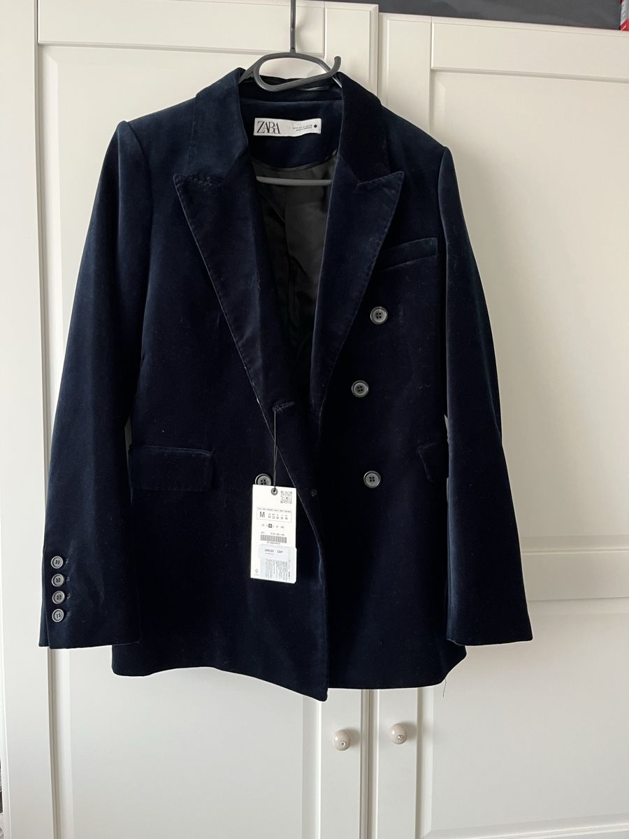 Zara Vestes: Eleganter Samtblazer – Neuf avec emballage d'origine à Allschwil par eyl_bb8q 5