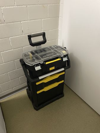 Werkzeugkoffer/trolley Stanley mobil mit Schubladen