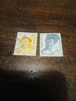 Lot de 2 timbres du Sénégal, années 70, vintage!