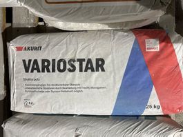 LAGERVERKAUF: 1Sack AKURIT VarioStar Strukturputz 25kg