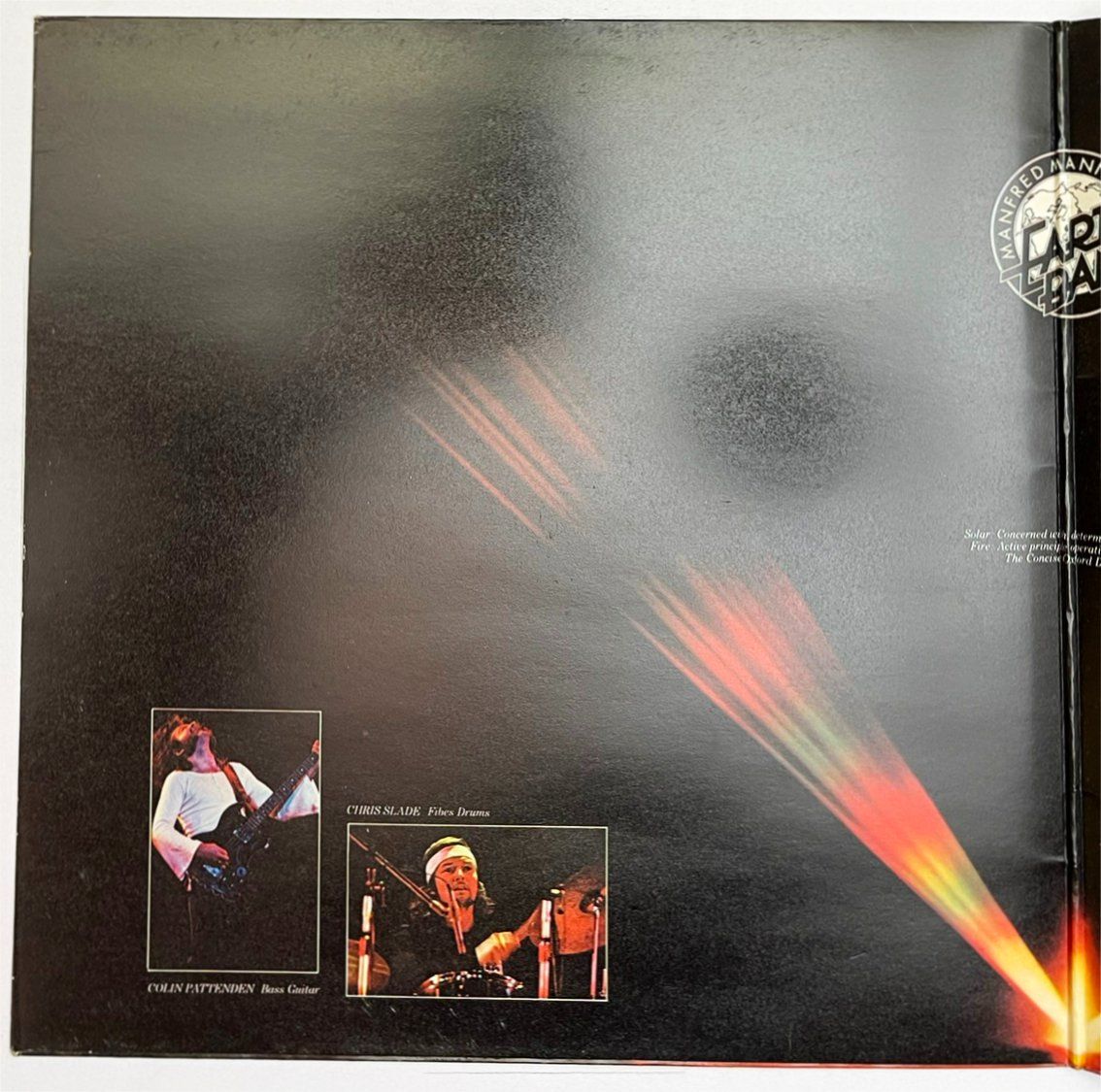 Dischi in vinile: LP: MANFRED MANN'S EARTH BAND - Solar Fire – Nuovo (secondo la descrizione) da Frenkendorf venduto da Yard-Sale-2000 1