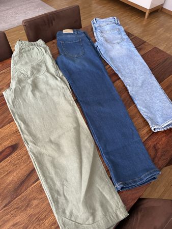 3 Hosen JungenGr. 152: Jeans