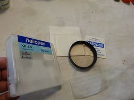 HELIOPAN KR 1,5 VERGÜTET/COATED 70MM LICHTFILTER.BOX-CLAR