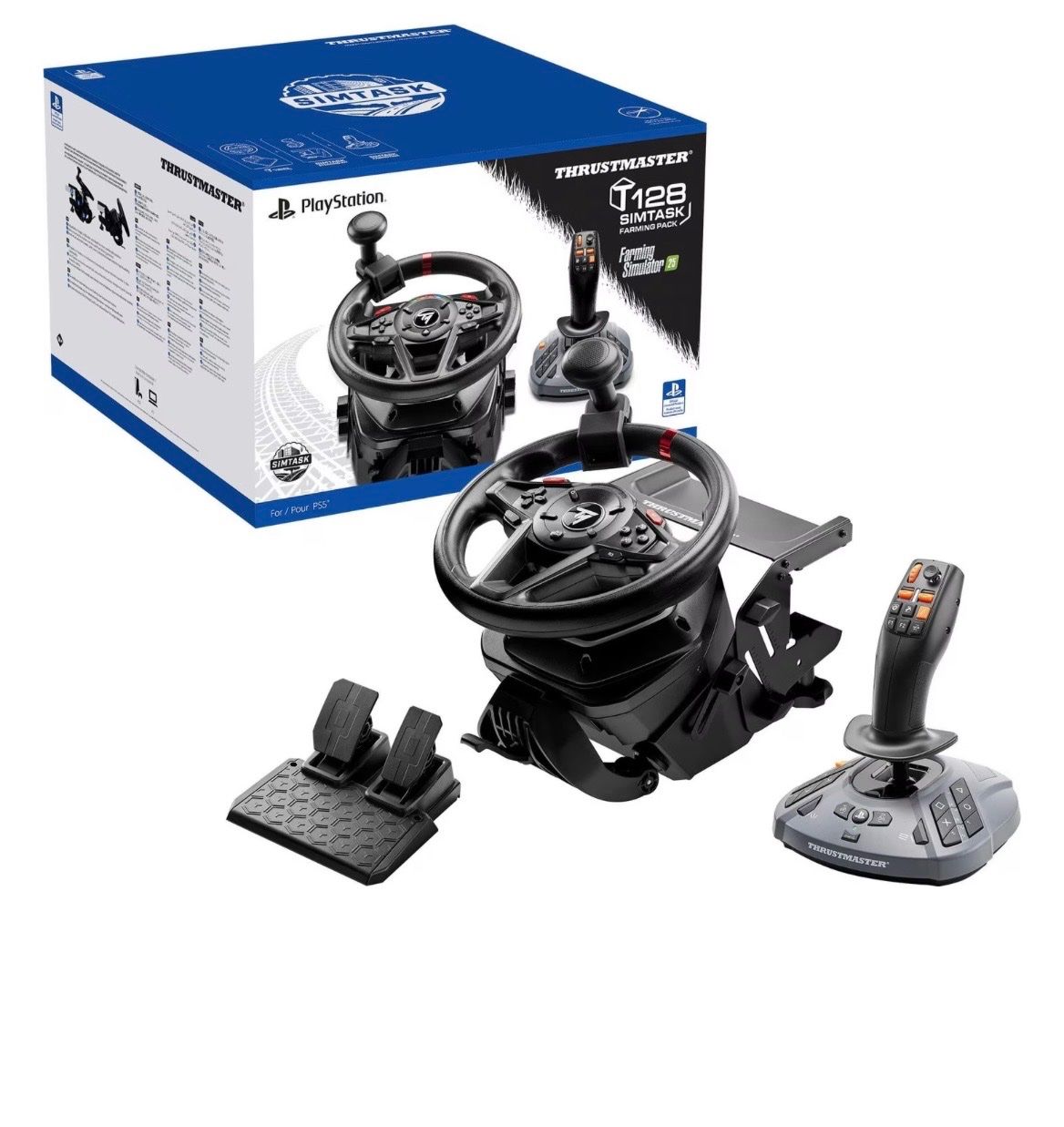 Thrustmaster Controller: Thrustmaster T128-P Simtask Farming Pack PC, PS4, PS5 – Gebraucht aus Marbach SG von phi_gm7w 5