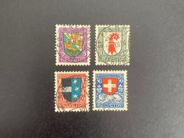 Satz Pro Juventute1926; LUXUS Vollstempel