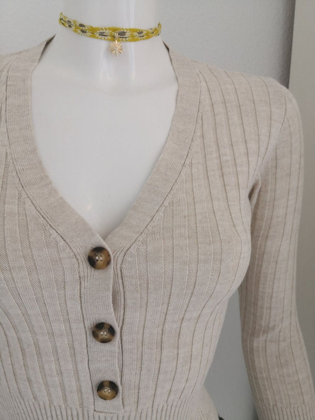 Mango Maglioni & Felpe: 🤩MANGO STRICK PULLOVER BEIGE & KNÖPFE NEU & D&G P. – Nuovo (secondo la descrizione) da Olten venduto da Naja-Twins-Twins 3