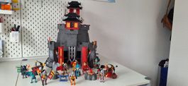 Drachenfestung der Samurai mit Drachen, Geschützen, etc.