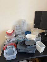 Vorratsdosen Kunststoff Set, gebraucht