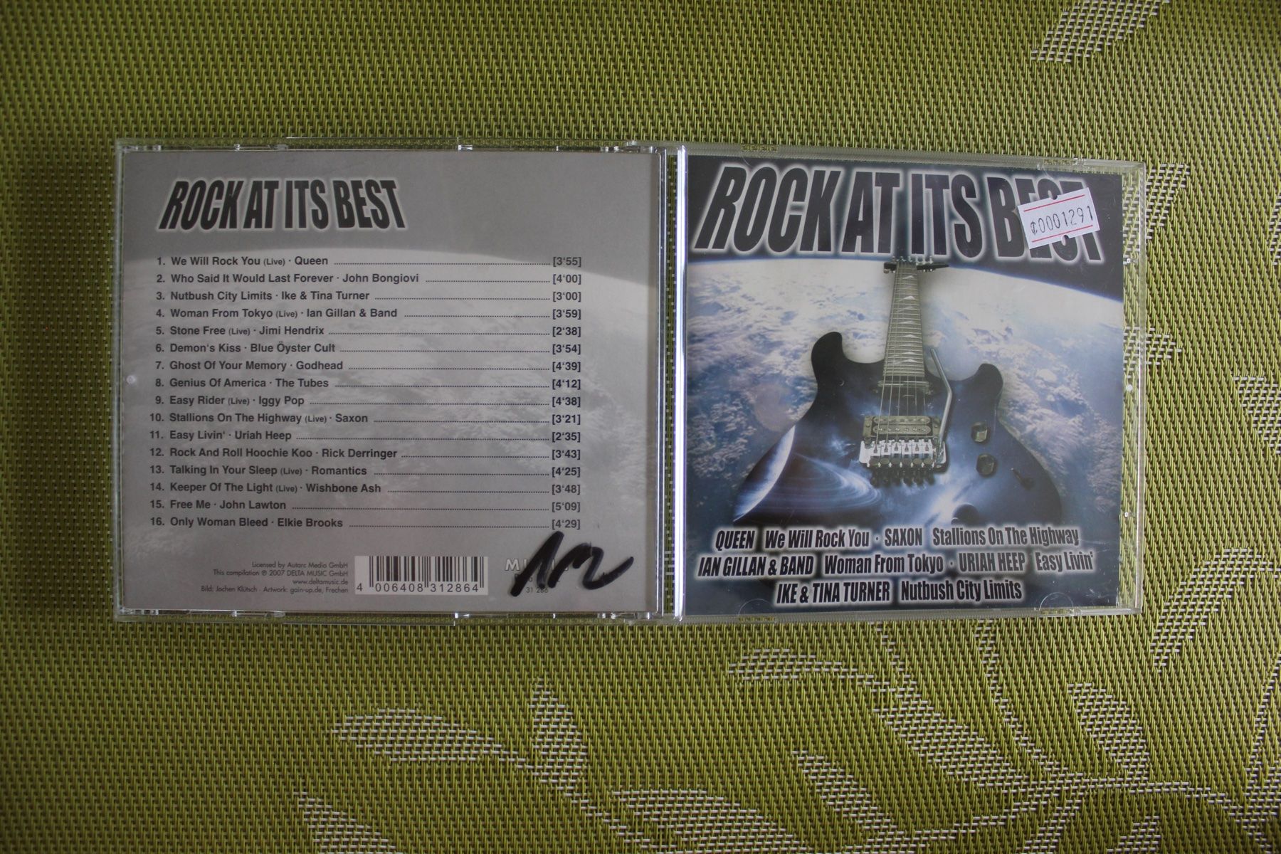 CD: Rock it Best CD  ( 1291) – Usato da Geroldswil venduto da CD-Verkauf-2022