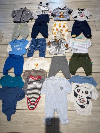 Jungs Winter Set Gr 68, 24 teilig