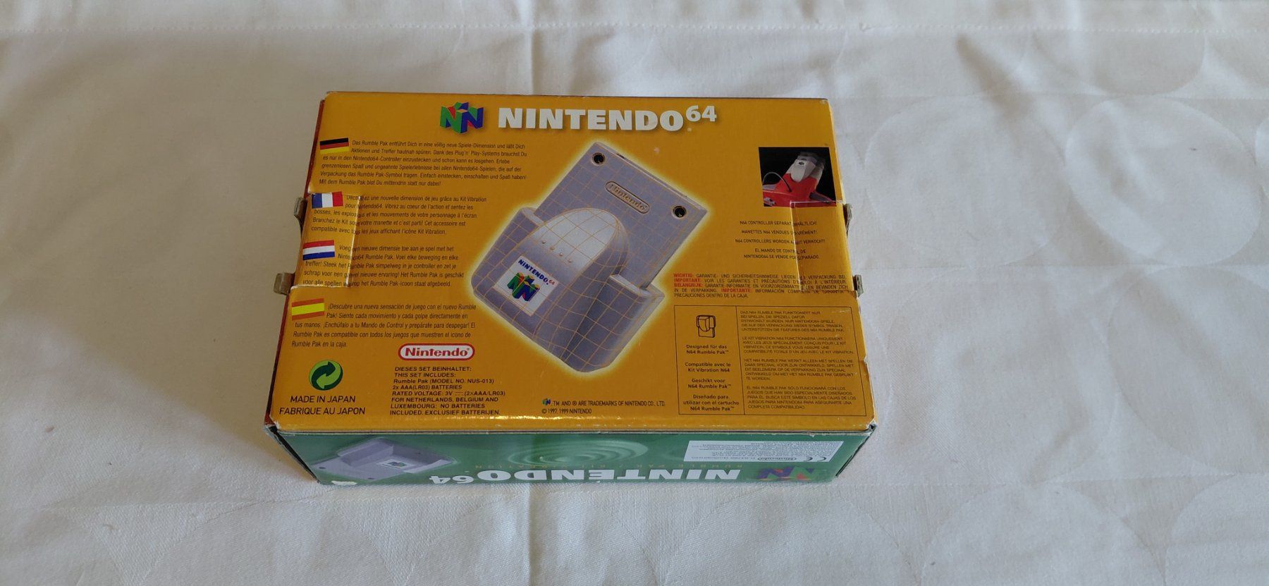 Nintendo Unità & Adattatore: Nintendo 64 Rumble Pak OVP – Usato da Gretzenbach venduto da Uli1980 5